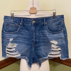 NWOT Good American Jean Shorts